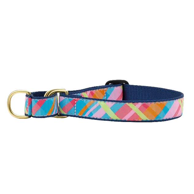 Martingale Collar | Pink Madras