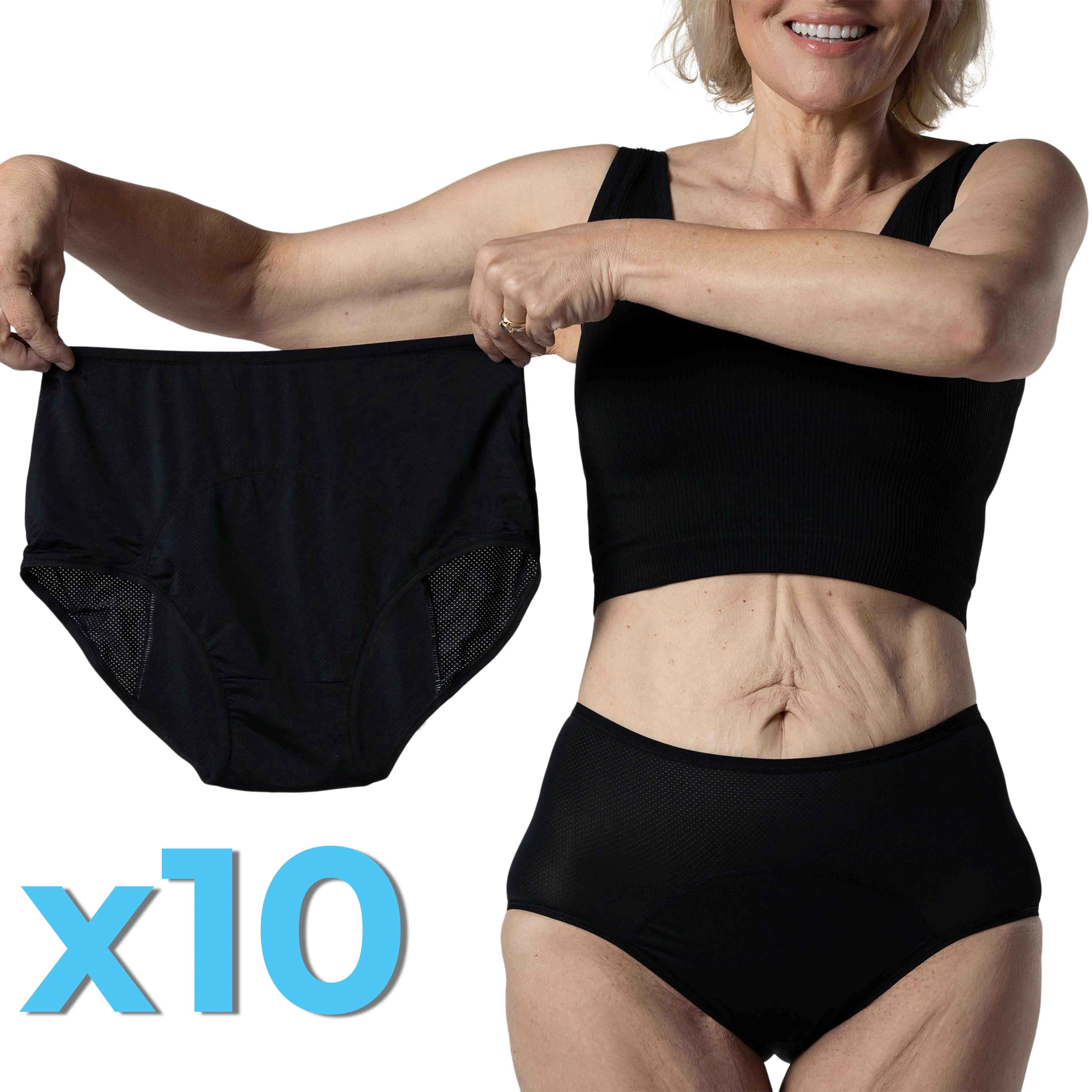 MaxProof High Waist Classic – BOGO, 3 FREE (x10 pack)