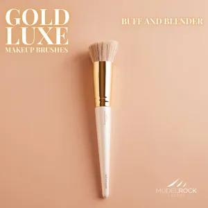 MODELROCK GOLD LUXE Makeup Brush - Buff and Blender