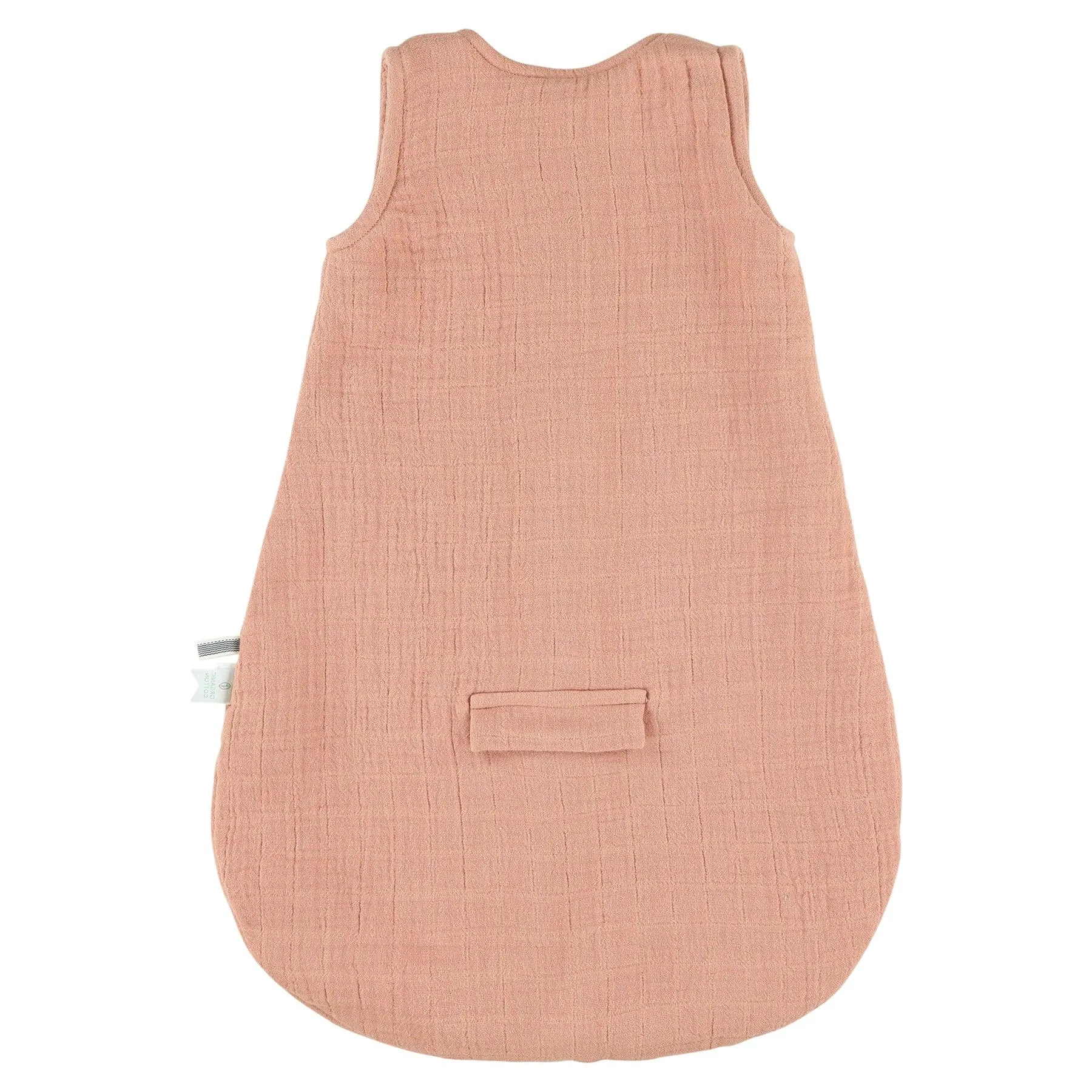 Muslin Sleeping Bag | 90cm - Bliss Coral