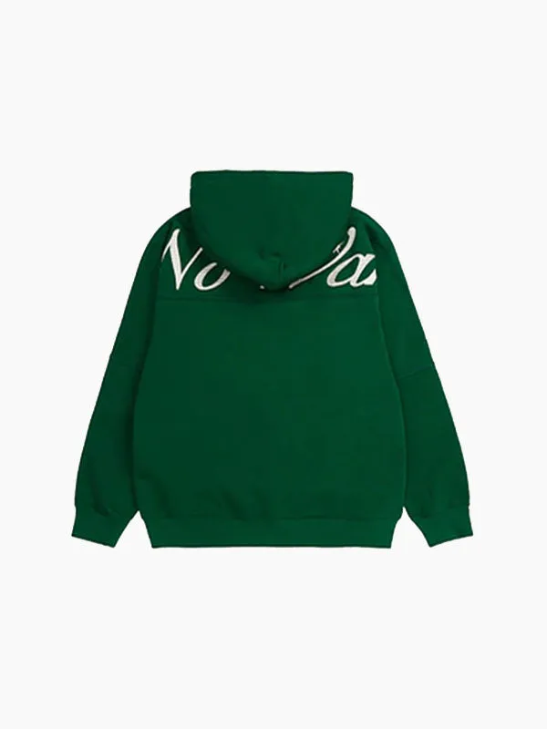 No War Green Fleece Hoodie