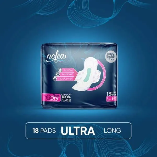 NOFEA EAZY NAPKIN ULTRA LARGE 18PADS