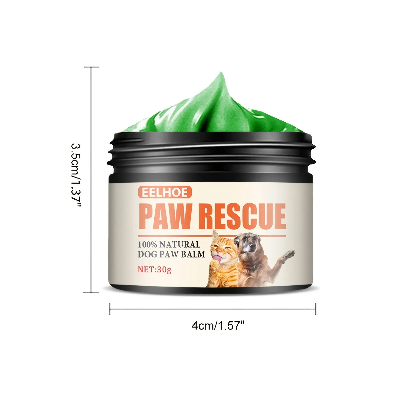 Paw Rescue Repair Cracked Paws for Cats  Dogs 30g