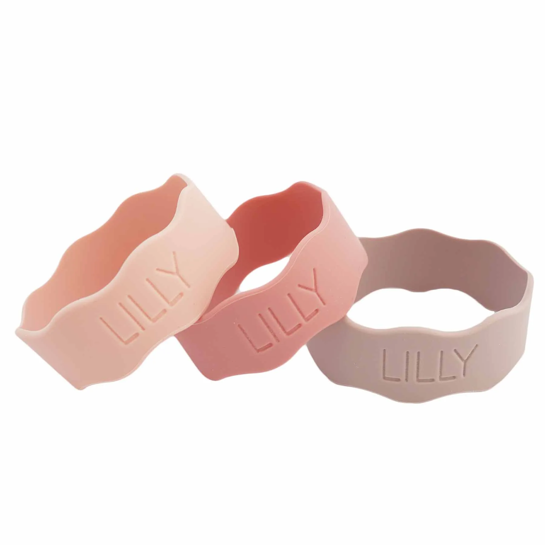 Personalized Silicone Bottle Labels | Girly