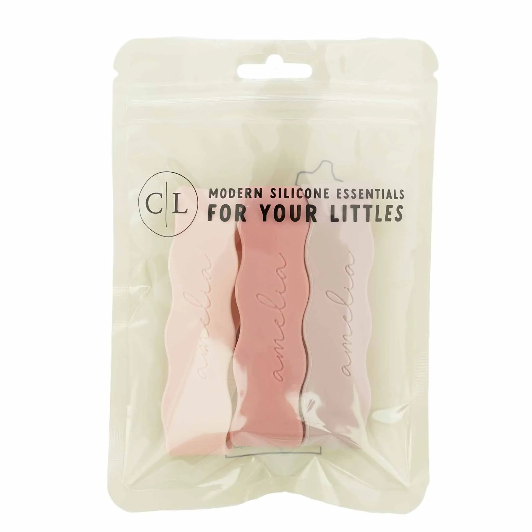 Personalized Silicone Bottle Labels | Girly