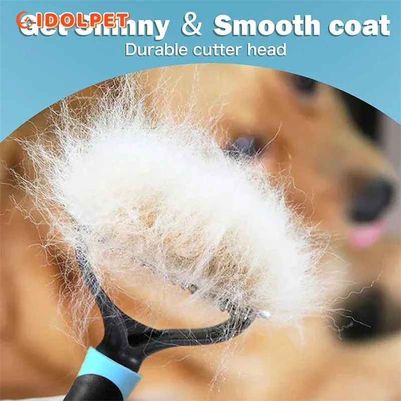 Pet Grooming Brush for Dogs & Cats