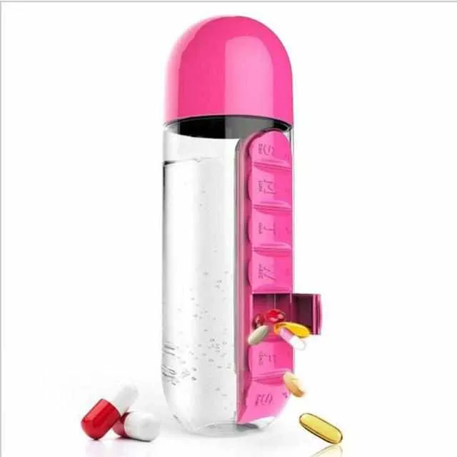 Pills Water Bottle