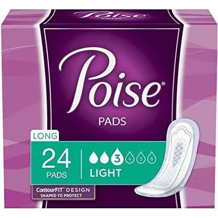 Poise Light Incontinence Pads