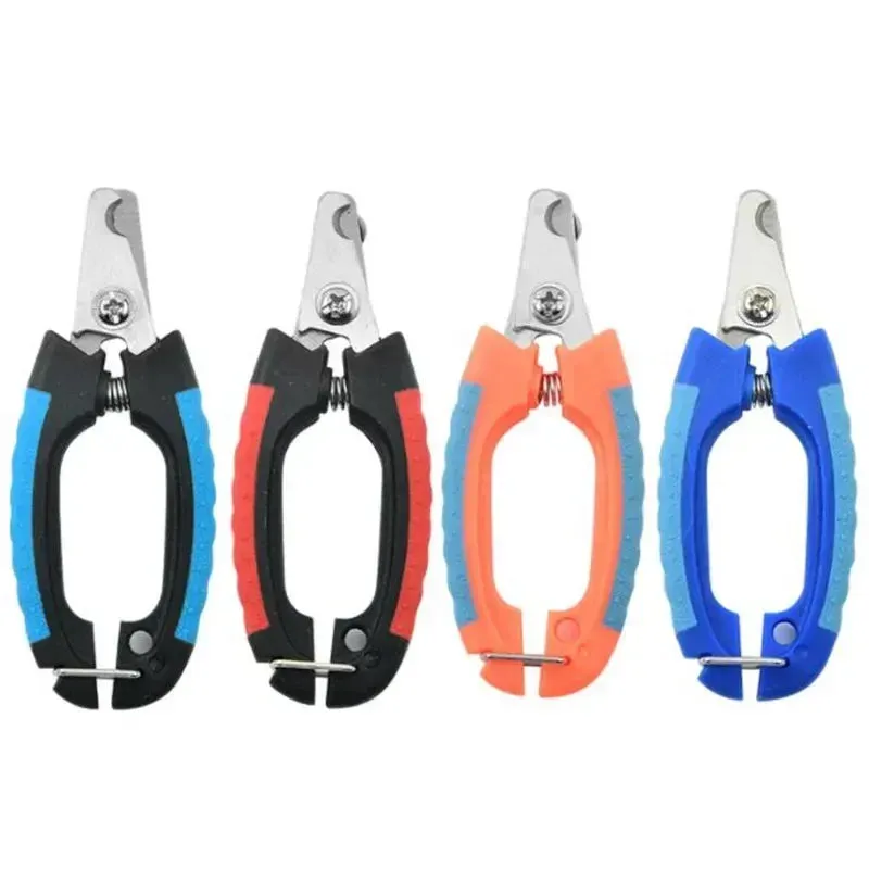 Professional Stainless Steel Pet Nail Clippers for Dogs, Cats, and Small Animals