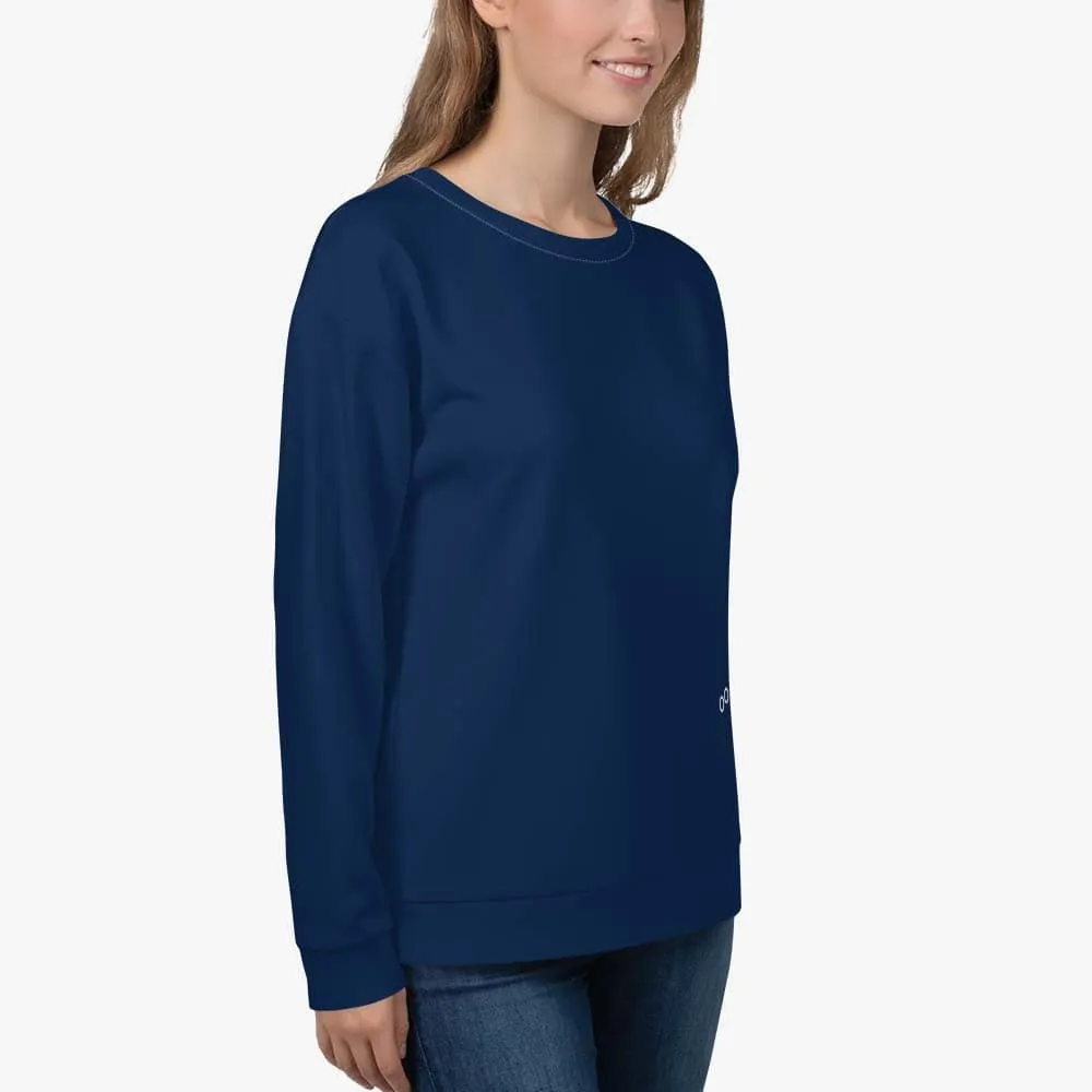 Recycled fleece Sweatshirt Indigo