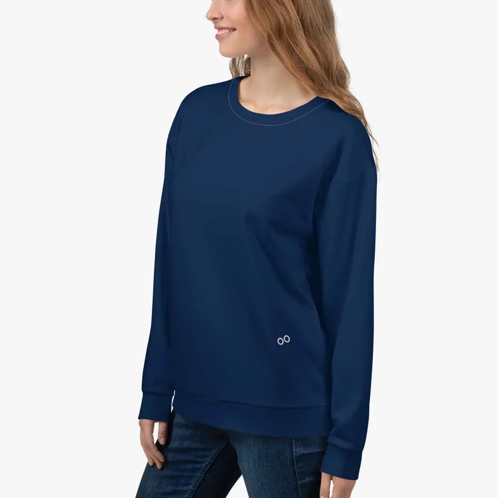 Recycled fleece Sweatshirt Indigo