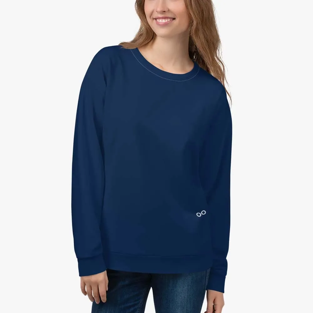 Recycled fleece Sweatshirt Indigo