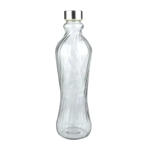 Reusable Clear Glass Bottle With Airtight Lid