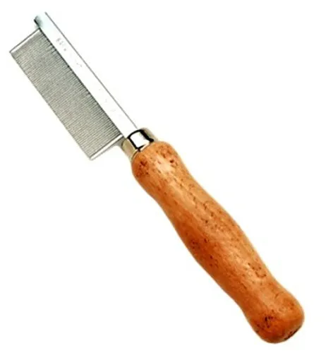 SAFARI - Flea Comb with Wood Handle - 1 Comb