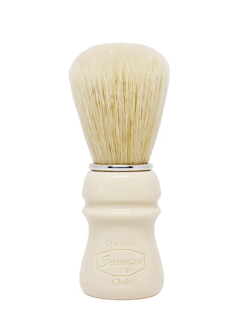 Semogue - Owner's Club C5 Selected Premium Boar Bristle Shaving Brush, Taj Handle, 24mm