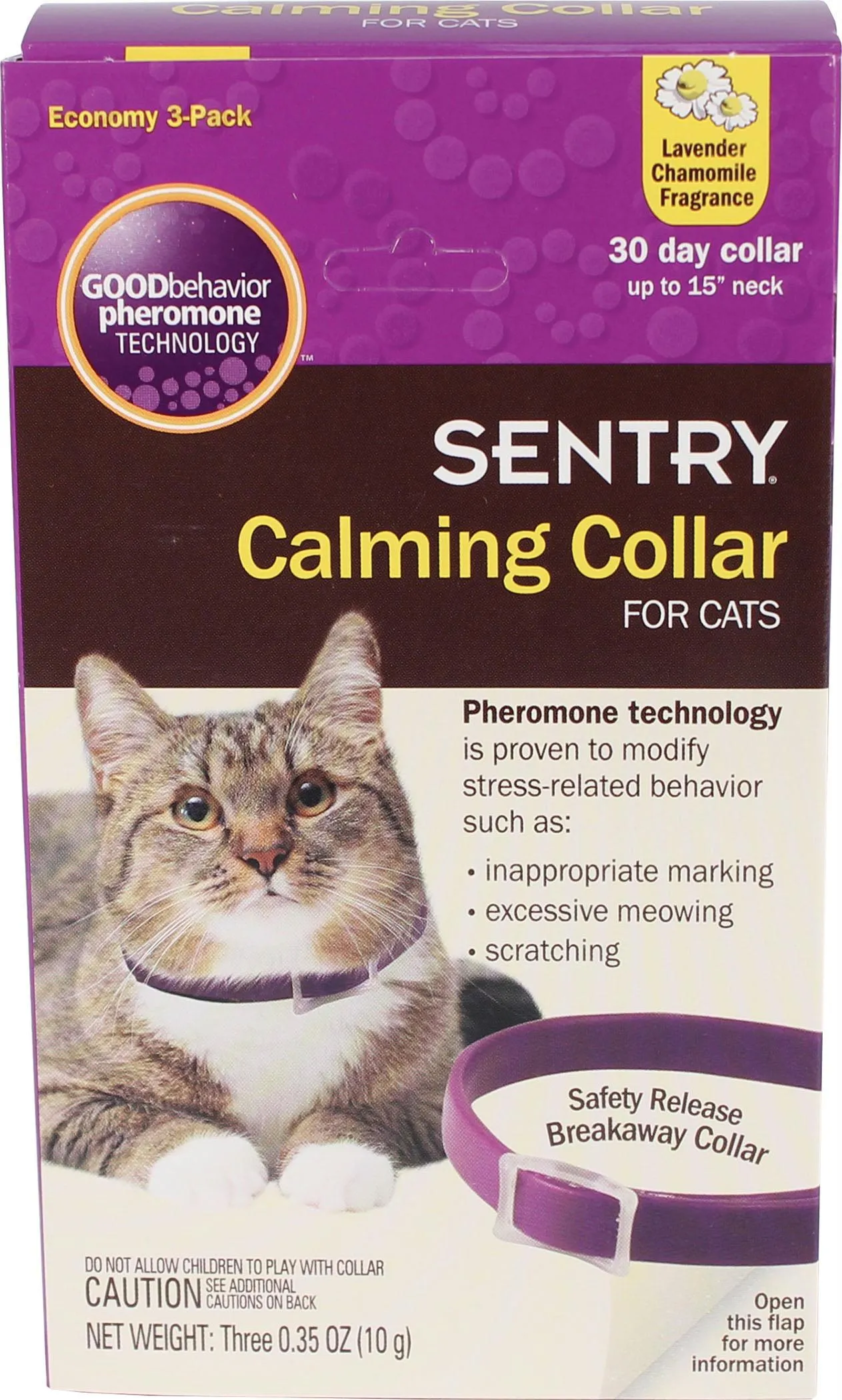 Sentry Calming Collar For Cats