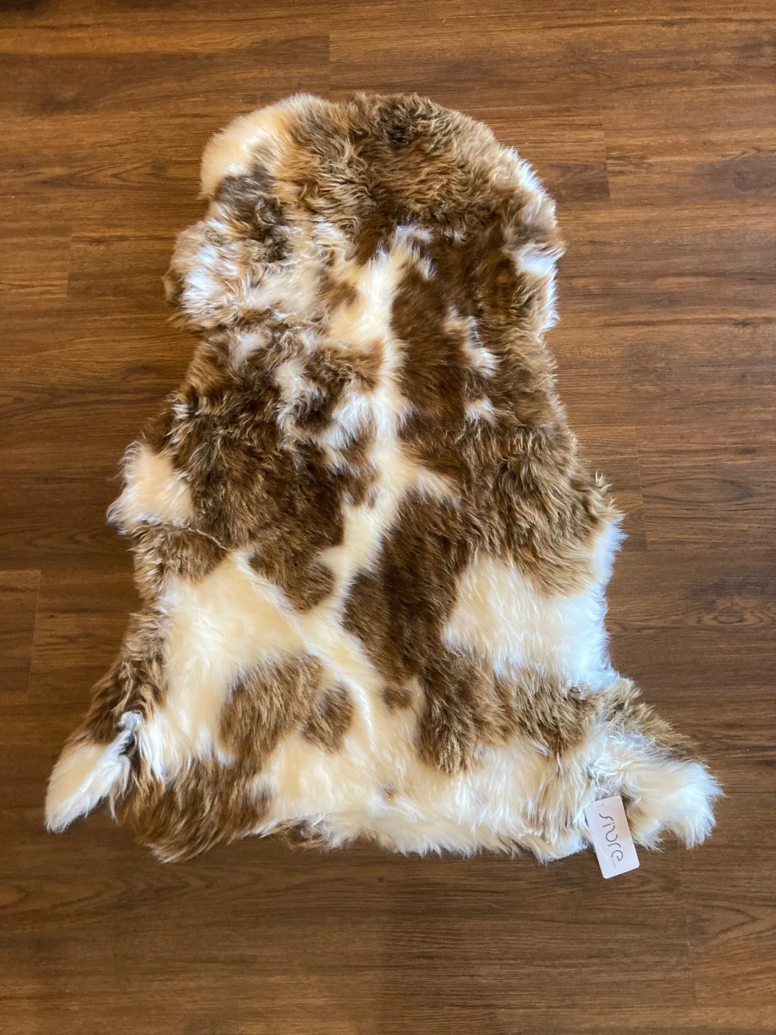 Sheepskin Rug Natural Brown Single Pelt