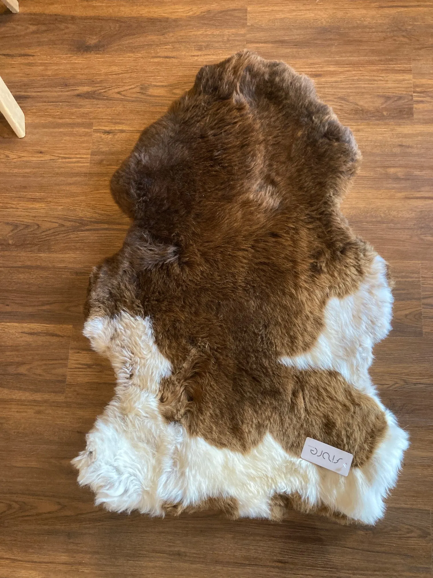 Sheepskin Rug Natural Brown Single Pelt