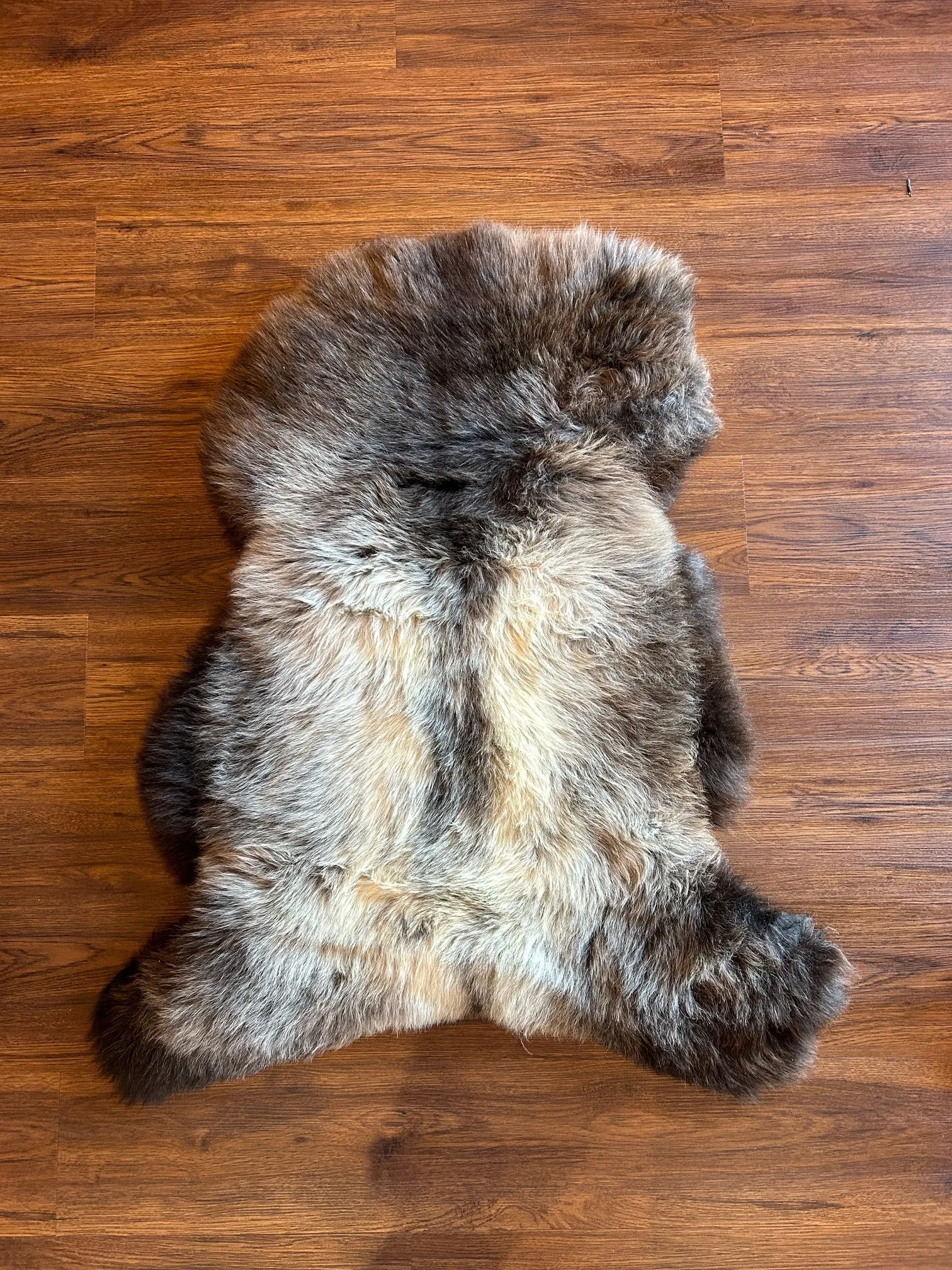 Sheepskin Rug Natural Brown Single Pelt