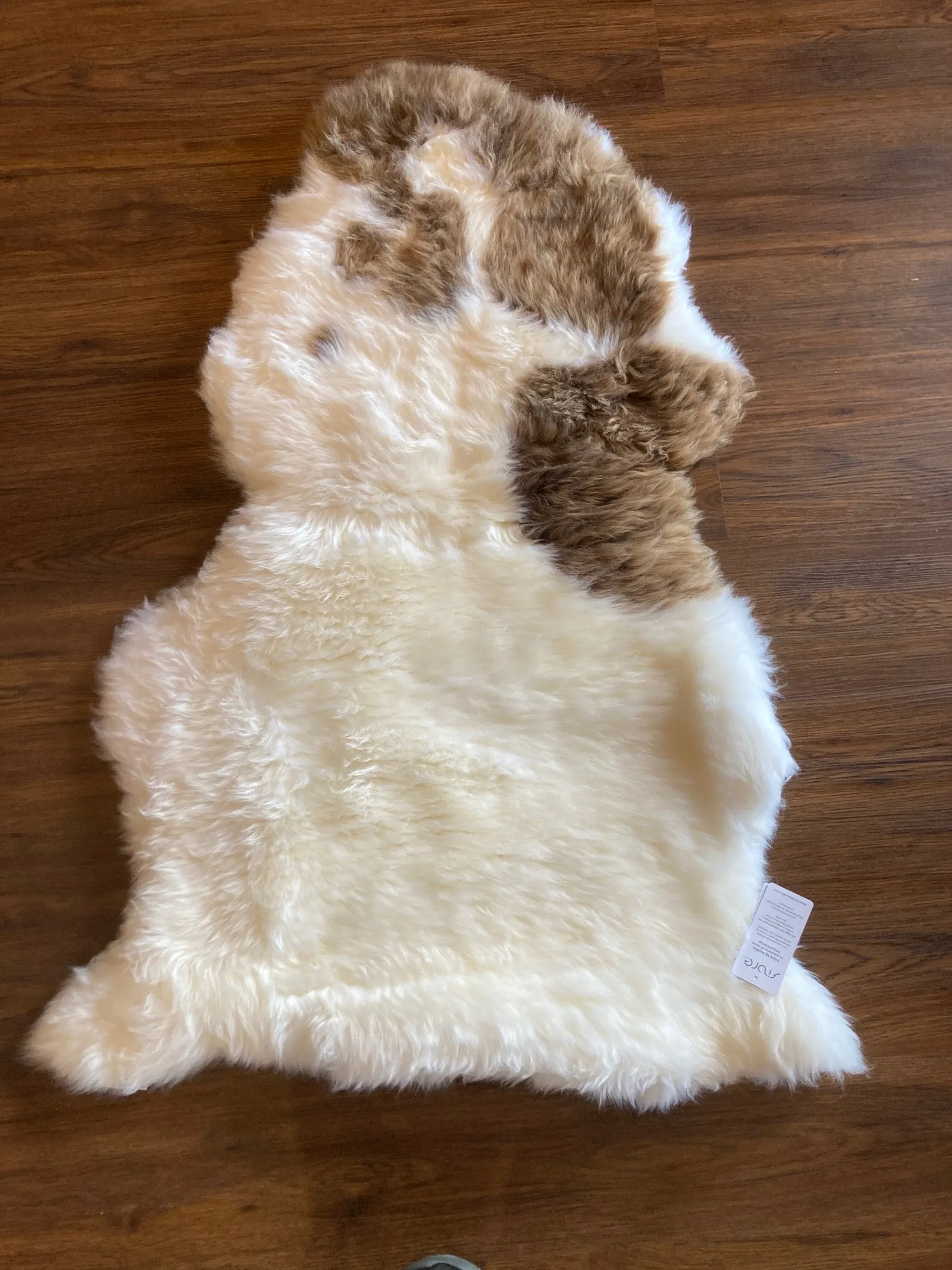 Sheepskin Rug Natural Brown Single Pelt