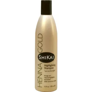 SHIKAI - Henna Gold Highlighting Shampoo - 12 fl .oz. (355 ml)