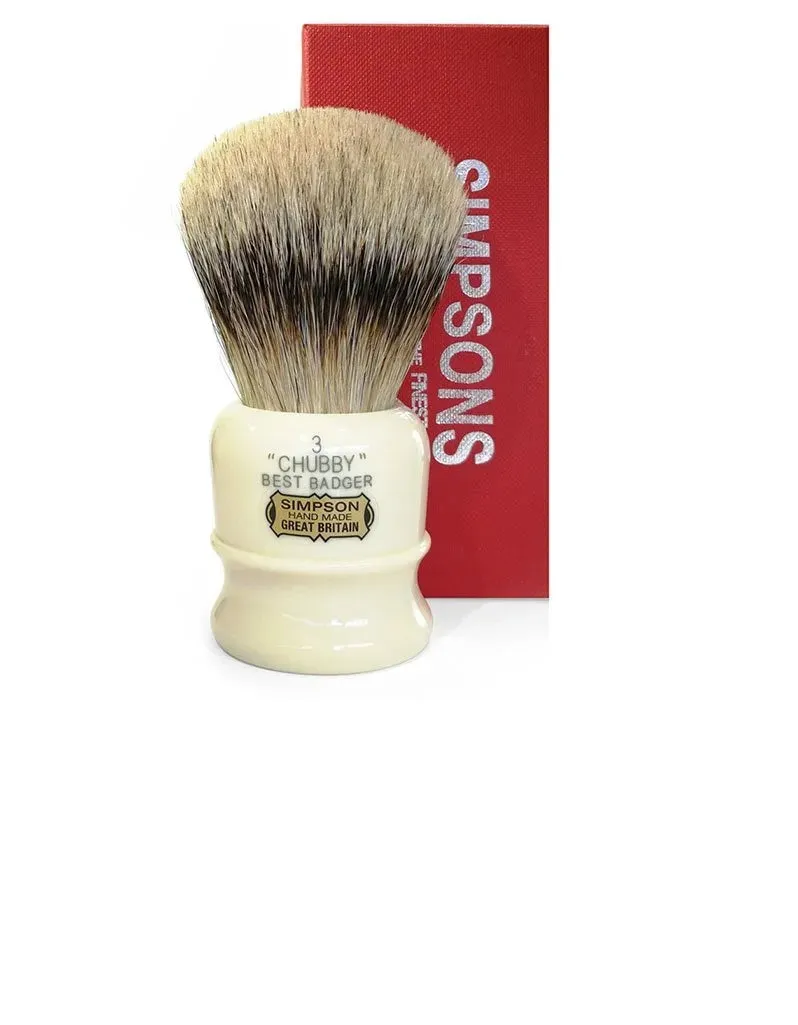 Simpson - Chubby 3 Shaving Brush, Best Badger