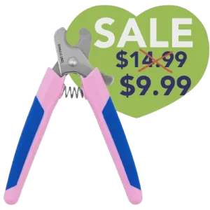 Small Nail Clipper Pink and Blue by PetStore.Direct