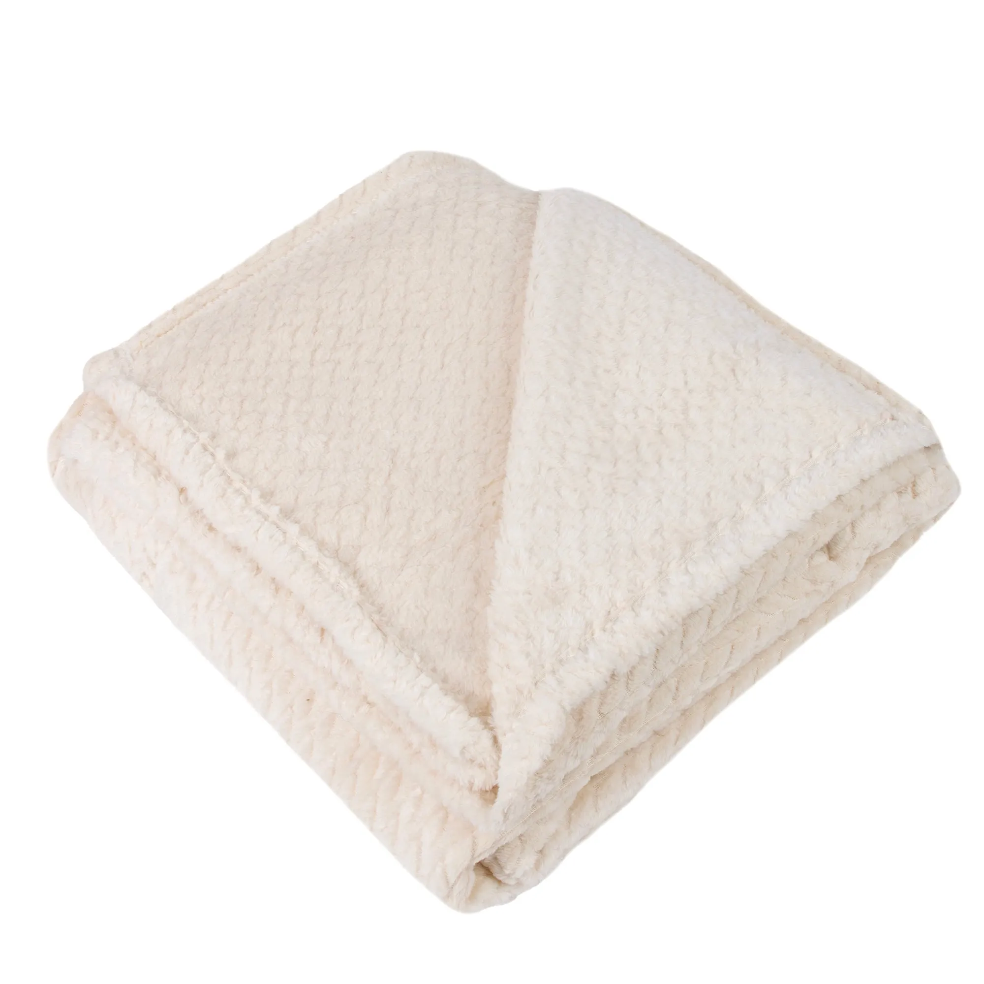 Soft Fleece Waffle Blankets 50" x 60" (250 GSM)