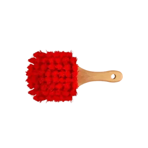 Soft Red Chemical Resistant Brush