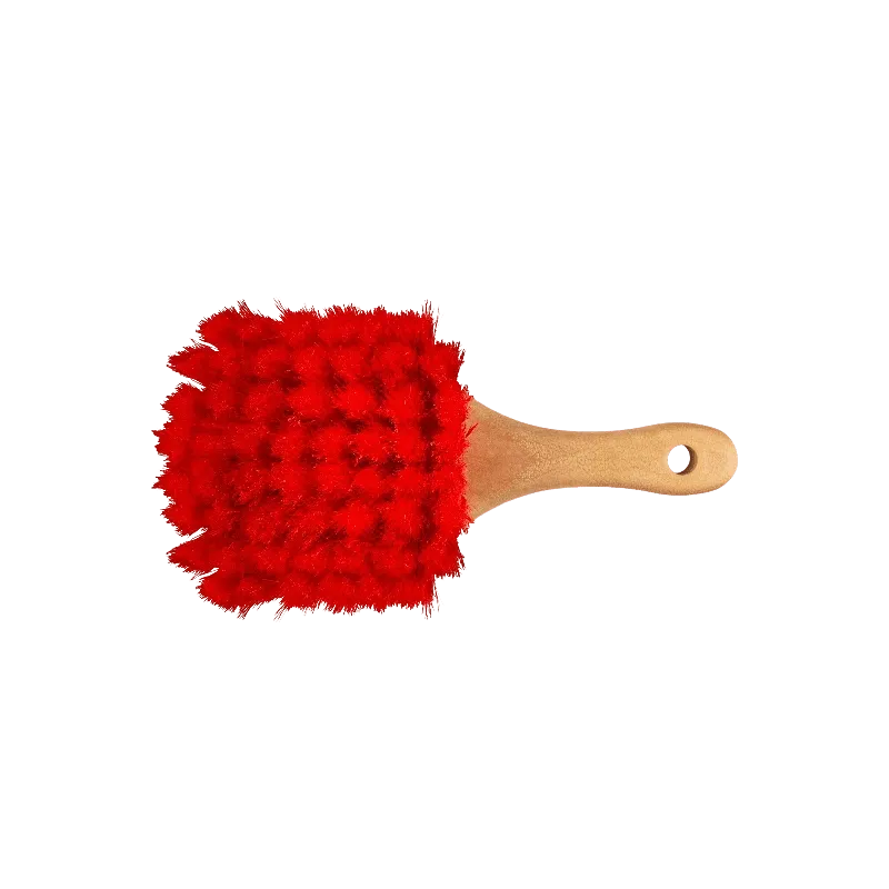 Soft Red Chemical Resistant Brush