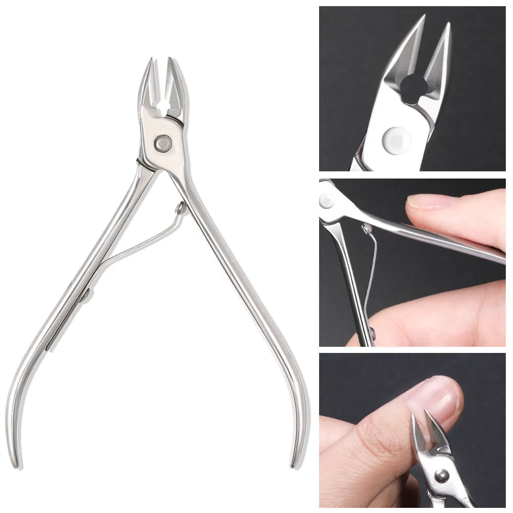 Stainless Steel Feet Nail Clipper Cuticle Nipper Beauty Nail Clippers Nail Scissors Manicure Manicure Implement