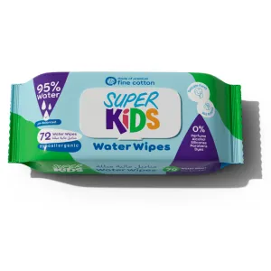 Superkids Water Wipes 72 wipe