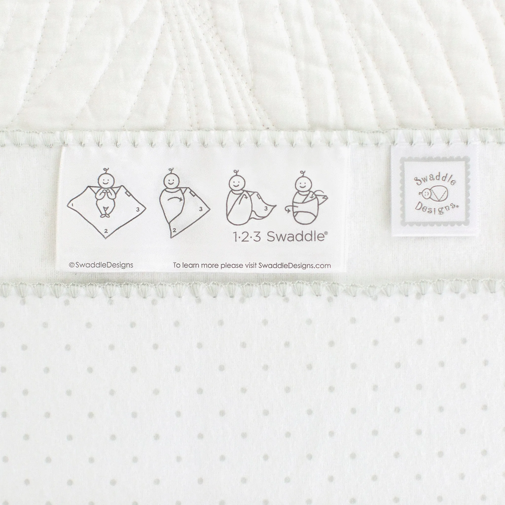 SwaddleDuo - Mod Circles   Cute & Calm, SeaCrystal