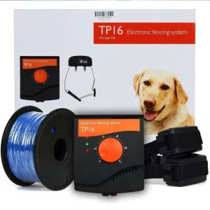 TP16 Pet Dog Electric Fence System - Safe & Secure Boundary Control!