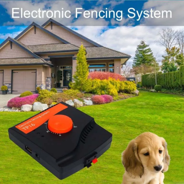 TP16 Pet Dog Electric Fence System - Safe & Secure Boundary Control!