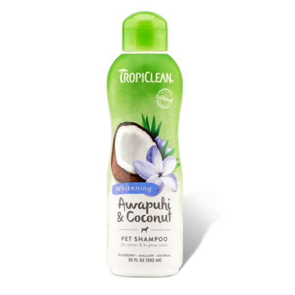 TropiClean Awapuhi & Coconut Whitening Shampoo