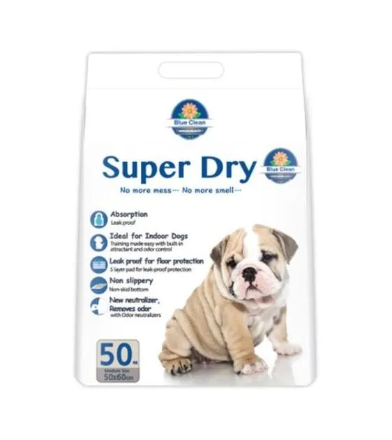 TRY & BUY: Super Dry Ultra Absorbent Pee Pad (White) - Medium