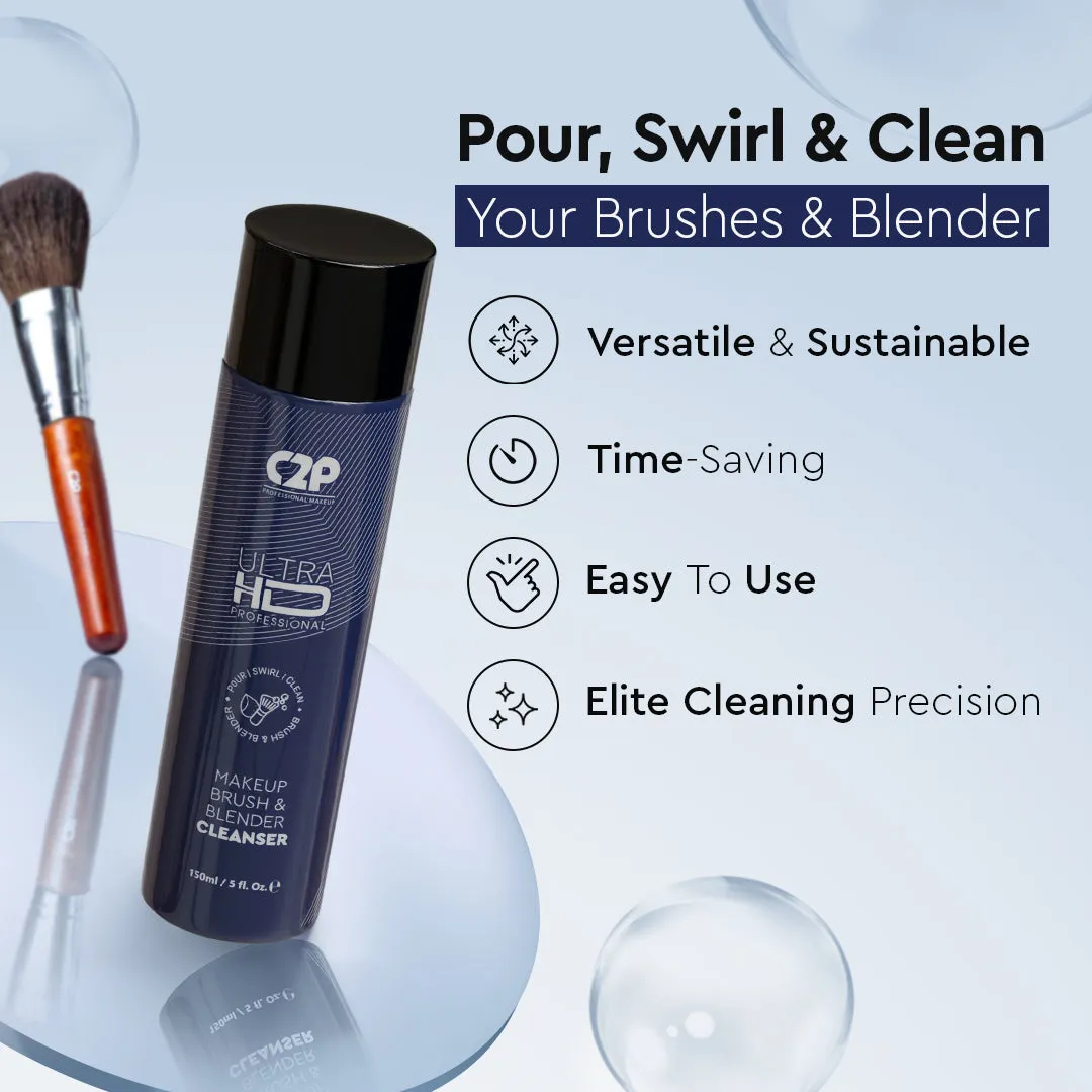 ULTRA HD MAKEUP BRUSH & BLENDER CLEANSER (150 ml)