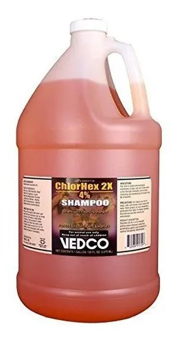 Vedco Chlorhex 2X 4% Shampoo For Dogs, Cats & Horses