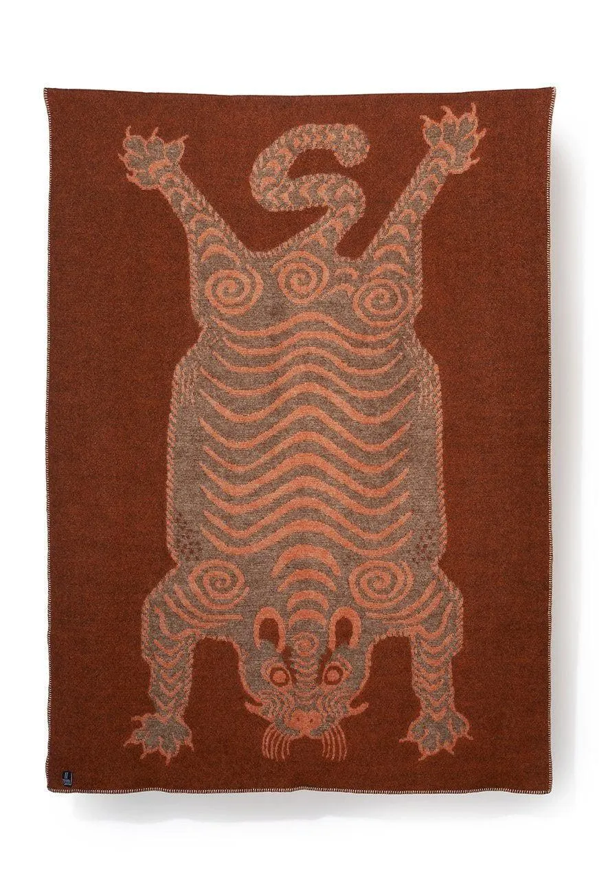 Wool Blanket "Bengali" By Sophie Probst & Michele Rondelli