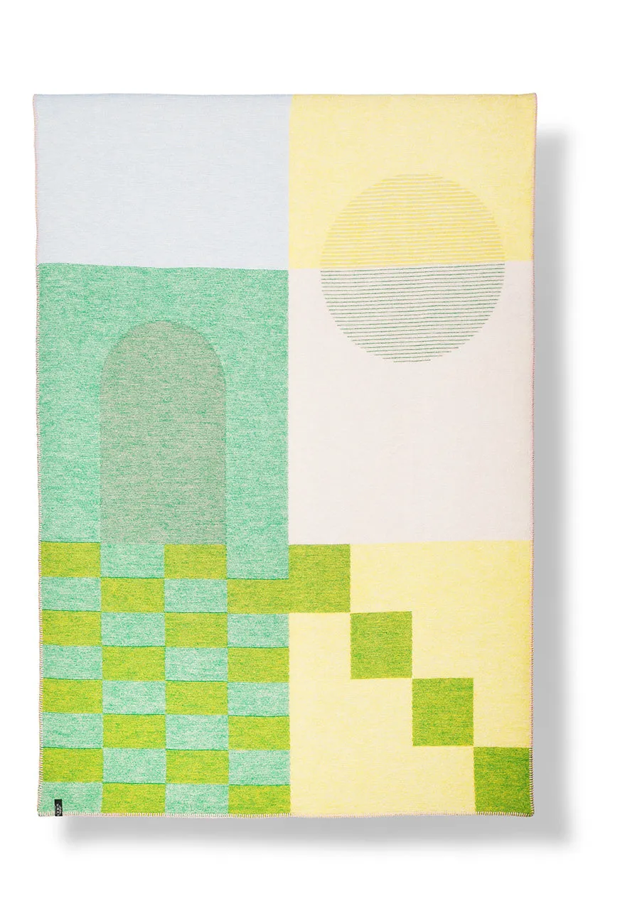 Wool Blanket "Journey Five" by Yanyi Ha