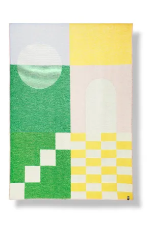 Wool Blanket "Journey Five" by Yanyi Ha